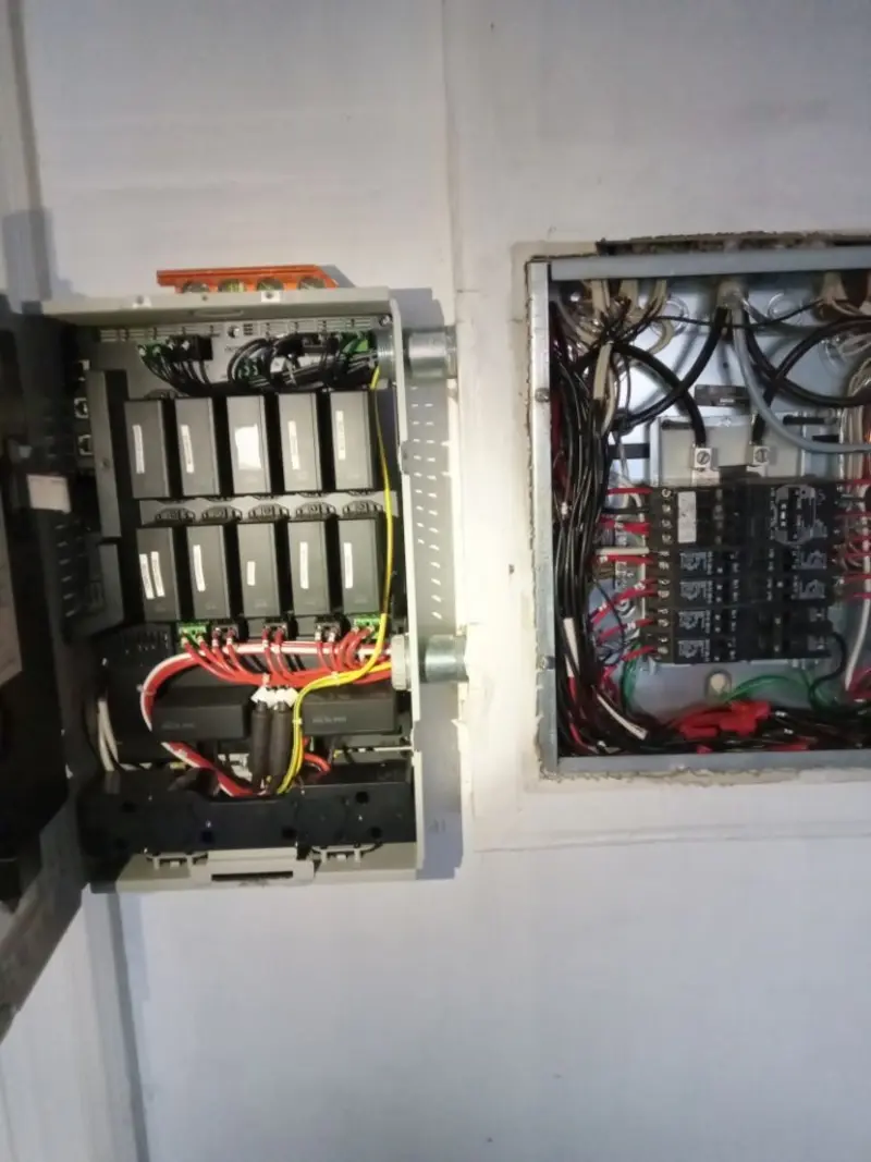 Electrical panel upgrade completed for Indoor Lighting Installation in Kildeer